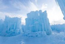 پارک یخی زمستانی در کانادا، از جالب ترین جاذبه های یخی در جهان