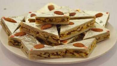 طرز تهیه دسر بادام و پسته شیرینی مخصوص عید نوروز