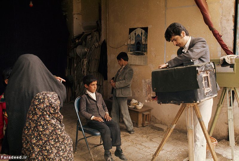 عکس‌نوشت - عکاسخانه‌ای در بازار اصفهان