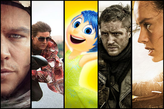 فهرست پرفروش‌ترین فیلم‌های سال۲۰۱۵