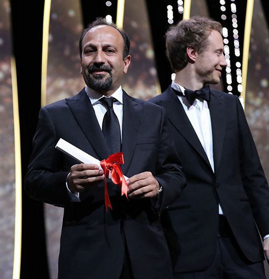 شهاب حسینی بهترین بازیگر مرد جشنواره فیلم کن شد / جایزه بهترین فیلمنامه برای اصغر فرهادی