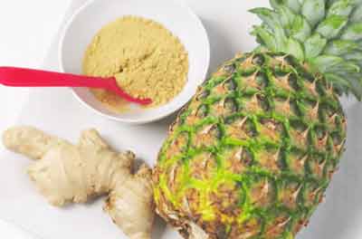 , برای کاهش سلولیت نوشیدنی آناناس و زنجبیل مصرف کنید