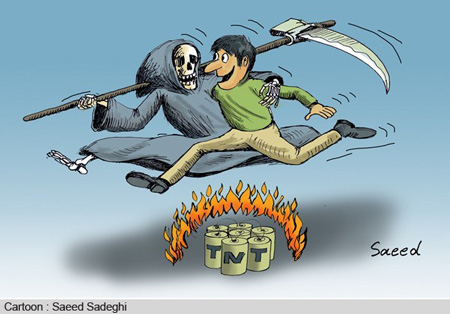 کاریکاتور چهارشنبه سوری, عکس های چهارشنبه سوری, مراسم چهارشنبه سوری