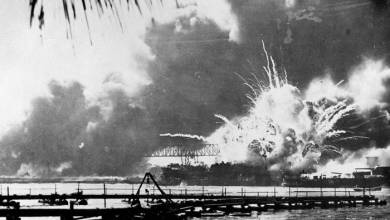 تصاویر حمله ژاپن به پایگاه امریکا در پرل‌هاربر
