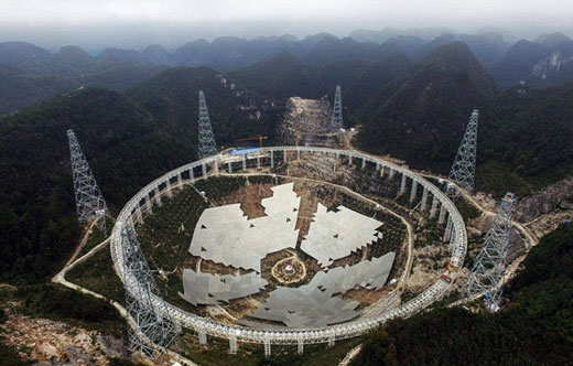 بزرگترین تلسکوپ دنیا در چین چگونه کار می کند؟