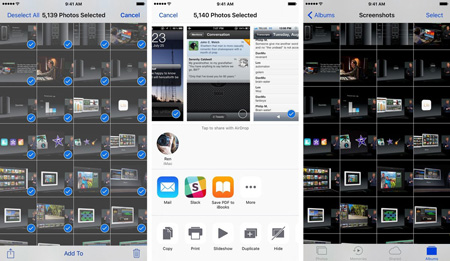 ترفندهای آیفون , مخفی کردن یک تصویر در اپ Photos در iOS 10