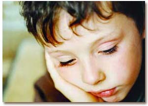 برخی نشانه های افسردگی در کودکان