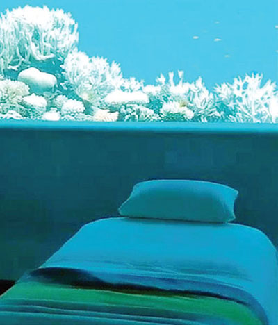 این هتل‌های خاص، زیر آب هستند