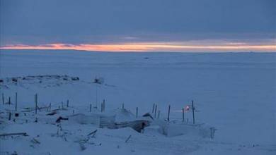 جزیره دیکسون جزیره‌ای یخ زده در روسیه