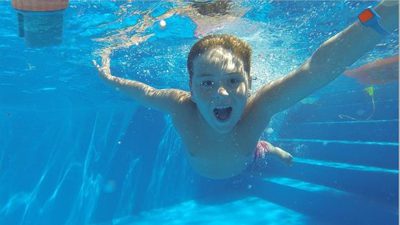اختراعات جدید, شنا کردن کودکان در استخر