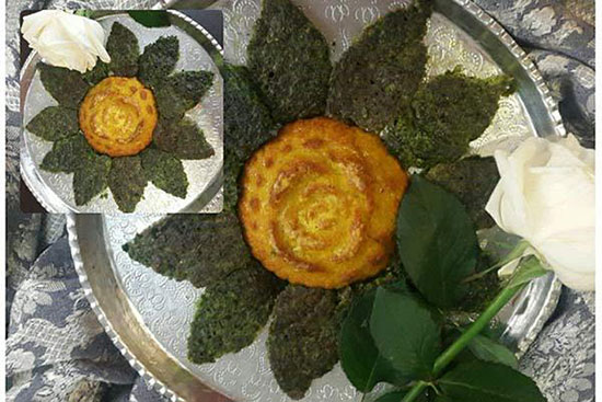 دستور پخت کوکو سبزی و مدل‌های تزئین آن